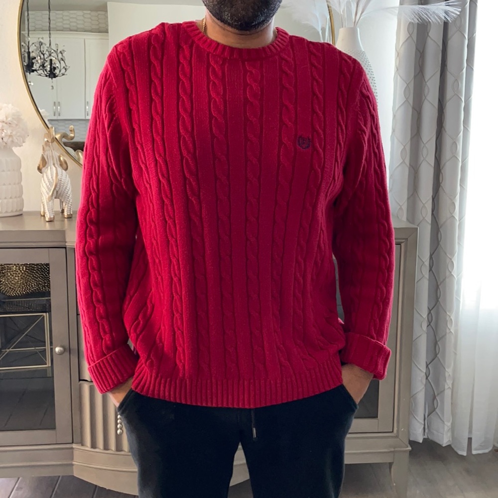 Chaps Est 1978, sweaters red size L